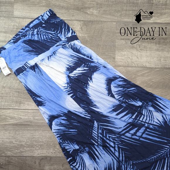 New York & Company Summer Maxi Dress Removable Straps Size M - Picture 5 of 5